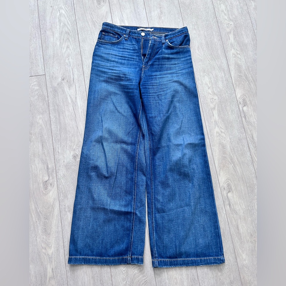 Hudson wide legged jeans